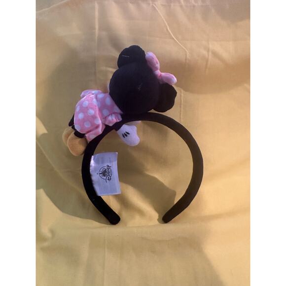NWT Disney Parks Sleepy Minnie Mouse Headband Ears Tokyo Disney - Picture 2 of 2